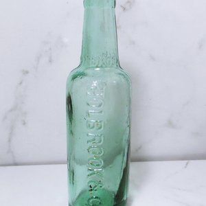 Antique Bottle Holbrook and Co Original Early 1900s